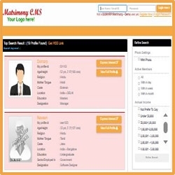 Matrimony Portal CMS